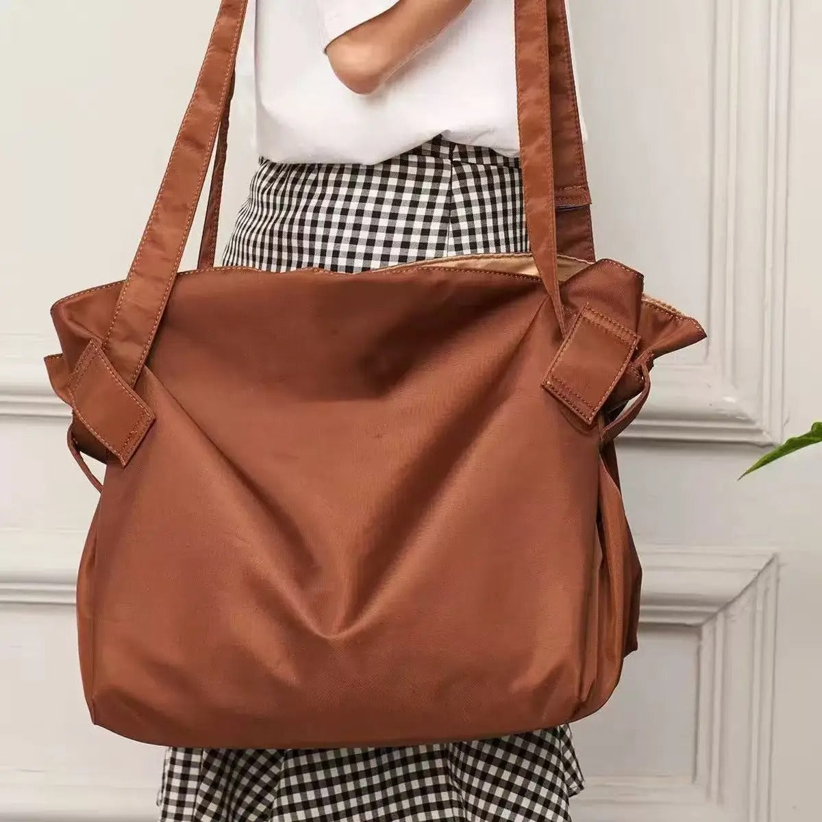 Sac de Courses Pliable 2-en-1 – Tapis de Pique-Nique Inclus